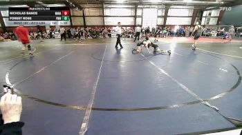 Quarterfinal - Nicholas Banos, Manahawkin vs Forest Rose, Princeton