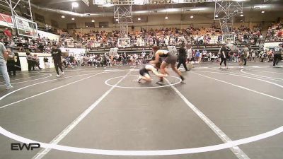 195 lbs Rr Rnd 3 - Amir Braddick, Midwest City Bombers Youth Wrestling Club vs Rosco Lewis, Shelton Wrestling Academy