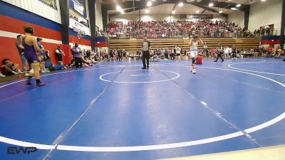 126 lbs Rr Rnd 3 - Chase Bishop, Bristow vs Kolton STRAIN, Berryhill Public Schools