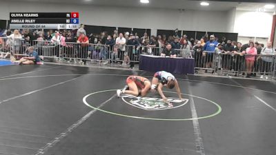 118 lbs Round Of 64 - Olivia Kearns, PA vs Jiselle Riley, NC