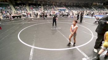55 lbs Quarterfinal - Kyler Cook, Morris Wrestling Association vs Corbin Parker, BAWC