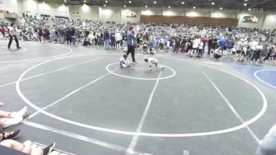 49 lbs Consi Of 4 - Jayvion Santos, Buckaroo WC vs Xzavier Wobbe Hayward, West Valley Junior Eagles