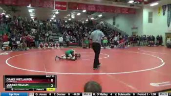 Round 1 - Conner Nelson, Osage vs Drake Wetlaufer, Cedar Falls