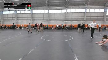 110 lbs Cons. Round 3 - Reid Strosnider, Stow vs Greg Burkes, Westshore