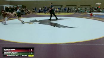93 lbs Semis (4 Team) - Colt Holmquist, UNC (United North Central) vs Korbin Imker, Springfield