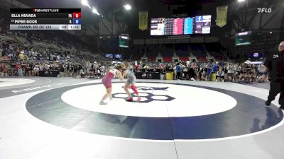 125 lbs Champ. Rd Of 128 - Ella Nevada, PA vs Piper Booe, IL