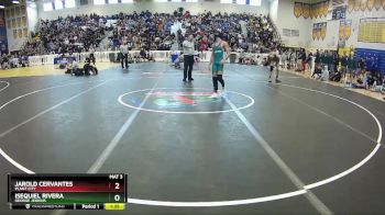 120 lbs Quarterfinal - Jarold Cervantes, Plant City vs Isequiel Rivera, George Jenkins