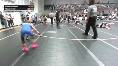 52-55 lbs 3rd Place - Remmi Schwahn, Chandler Takedown Club vs Roman HIcks, Raw Wrestling Club