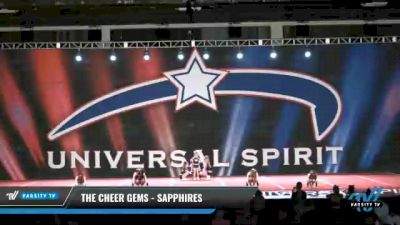 The Cheer Gems - Sapphires [2021 L1.1 Youth - PREP - D2 Day 2] 2021 Universal Spirit-The Grand Championship