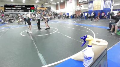 138 lbs Quarterfinal - Nolan Himelfarb, Chaminade vs Vincenzo Sanfilippo, Edison