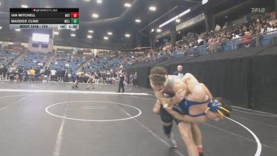 174 lbs Cons. Round 2 - Maddox Cline, Williams Baptist vs Ian Mitchell, Northern Oklahoma College-Tonkawa