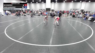 106 lbs Bo Courtney, Oklahoma vs Owen Dorshorst, Wisconsin Red