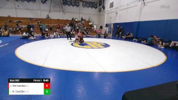 120 lbs Cons. Round 6 - Raymond Castillo, Bay Area Dragons vs Ivan Hernandez, SoCal Grappling