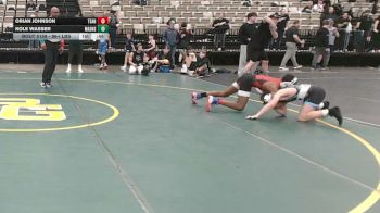 96-I lbs 3rd Place - Orian Johnson, Teaneck Wrestling vs Kole Wasser, Mat Assassins