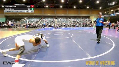 108 lbs Semifinal - Jaden Yacuta, Outlaws Wrestling Club vs Esiah Rios, Idaho Gold