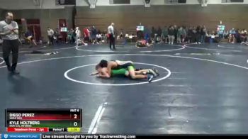 108 lbs Quarterfinal - Kyle Holtberg, Nor-Cal Inferno vs Diego Perez, Wolf Den