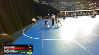 102 lbs Cons. Round 3 - Oliver Lange, Sebolt Wrestling Academy vs Jaxon Wilson, Iowa