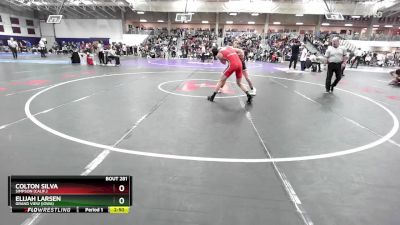 149 lbs Champ. Round 2 - Elijah Larsen, Grand View (Iowa) vs Colton Silva, Simpson (Calif.)