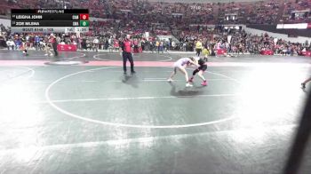 105 lbs Quarterfinal - Leigha John, Campbellsport vs Zoe Mlsna, Sarbacker Wrestling Academy