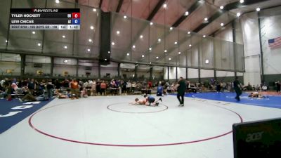 16U Boys GR - 138 lbs Cons. Round 2 - Tyler Hockett, OR vs Levi Chicas, AZ