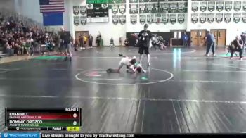 58 lbs Round 2 - Dominic Orozco, Aniciete Training Club vs Evan Hill, Panther Wrestling Club