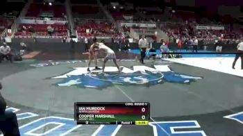 145 lbs Cons. Round 5 - Ian Murdock, North Davidson vs Cooper Marshall, Ardrey Kell