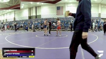 145 lbs Cons. Round 2 - Cohen Thomas, OH vs Jeremiah Wysong, TN