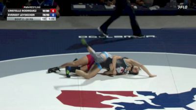 55 kg Champ. Round 1 - Cristelle Rodriguez, Tiger WC/TMWC vs Everest Leydecker, Thorobred WC/Valient WC