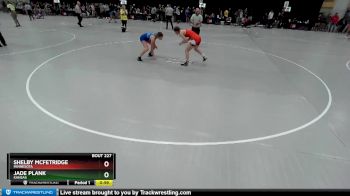 120 lbs Cons. Round 1 - Shelby McFetridge, Minnesota vs Jade Plank, Kansas