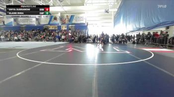 105 lbs Champ. Round 1 - Divya Subramoni, Blue Valley Northwest vs Elaine Rhea, Campus