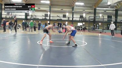 157 lbs Consi Of 16 #2 - Donovan DiStefano, Rutgers vs Gavin Cohen, American