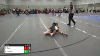 80 lbs Semifinal - Gianni Diaz, Best Trained 12U vs Parker Ingram, Team Vision Quest 12u