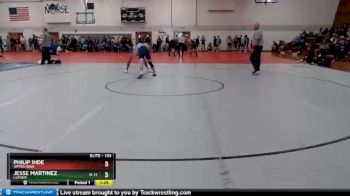 133 lbs Champ. Round 1 - Philip Ihde, Upper Iowa vs Jesse Martinez, Luther