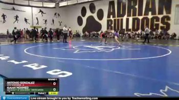 157 lbs Round 1 (8 Team) - Antonio Gonzalez, Ohio Northern vs Isaiah Mohmed, University Of Wisconsin - White Water