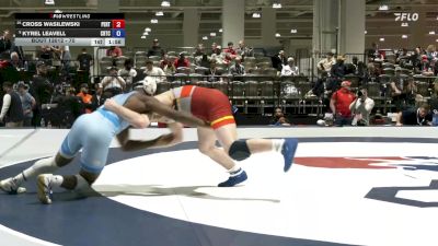 70 lbs Champ. Round 3 - Cross Wasilewski, Pennsylvania RTC vs Kyrel Leavell, Charleston Regional Training Center