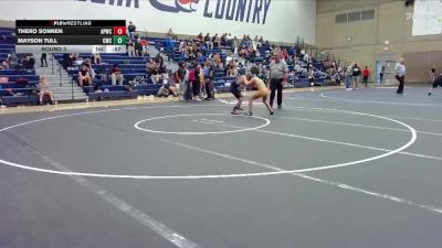 81-89 lbs Round 3 - Mayson Tull, Cornerstone Mat Club vs Thero Sonnen, All- Phase Wrestling Club