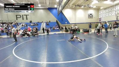 51 lbs 1st Place Match - Finn Rikala, Champions Wrestling Club vs Briggs Jackman, Champions Wrestling Club