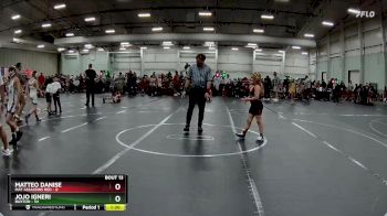 84 lbs Round 4 (8 Team) - Jojo Igneri, Buxton vs Matteo Danise, Mat Assassins Red