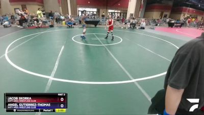 83 lbs Cons. Round 2 - Jacob Skorka, Katy Area Wrestling Club vs Angel Gutierrez-Thomas, Katy Area Wrestling Club