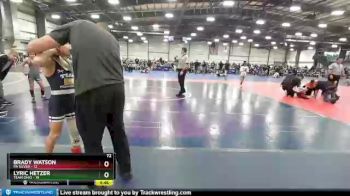 72 lbs Round 2 - Lyric Hetzer, Team Ohio vs Brady Watson, PA Silver