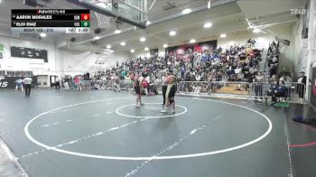 215 lbs Champ. Round 1 - Elio Diaz, Colton vs Aaron Morales, South El Monte