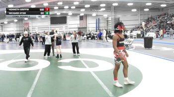 5 - 113 lbs Cons. Round 2 - Richard Hyer, Riverbend vs Kenneth Griffin, Nansemond River