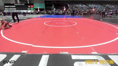 70 lbs Consi Of 8 #2 - Rhett Olson, Turlock Wrestling vs Beau Gifford, Aniciete Training Club