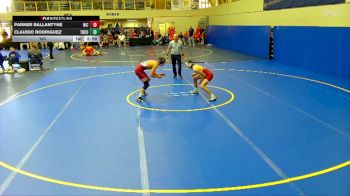 141 lbs Round 3 (6 Team) - Claudio Rodriguez, Triton College vs Parker Ballantyne, North Idaho College