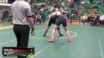 215 lbs Cons. Round 6 - Ben Sawaya, PERRYSBURG vs Cody Fair, Washington (Massillon)