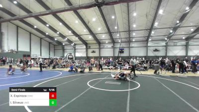 132 lbs Semifinal - Xavier Espinoza, Concede Nothing WC vs Ian Silveus, Lake Stevens WC