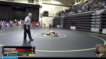 138 lbs Round 1 (8 Team) - Casen Cambron, Pell City vs Thomas Duke, Saint Clair County