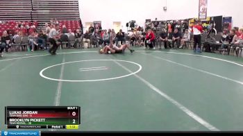 119 lbs Round 1 (8 Team) - Brooklyn Pickett, Team Revival vs Lukas Jordan, Team Ohio (OH)