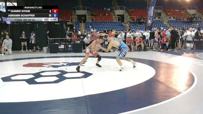 126 lbs Cons. Rd Of 64 - Tanner Stone, Illinois vs Abramm Schaffer, Pennsylvania