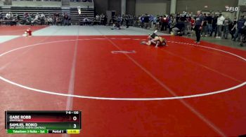 135 lbs Semifinal - Samuel Roiko, UNC (United North Central) vs Gabe Robb, Owatonna